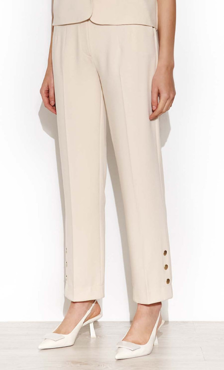 Beżowe, eleganckie spodnie RAWSON Beżowe, eleganckie spodnie RAWSON