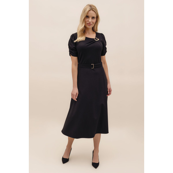 Czarna, elegancka sukienka CORSJA