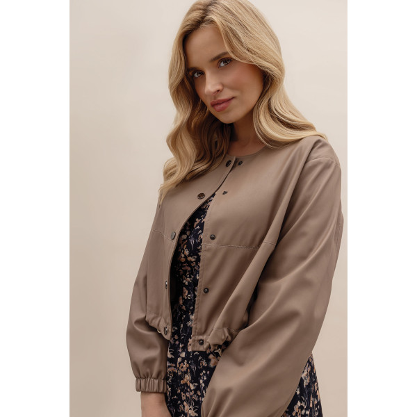 Kurtka damska BOLONIA w kolorze cappuccino