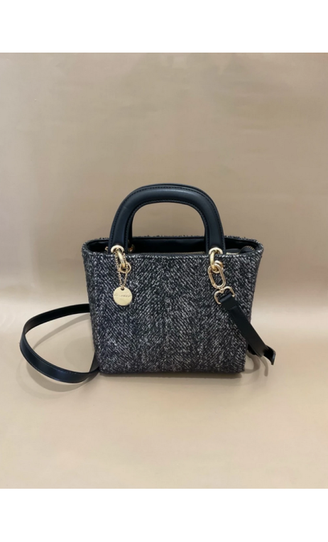 Czarna, elegancka torba damska