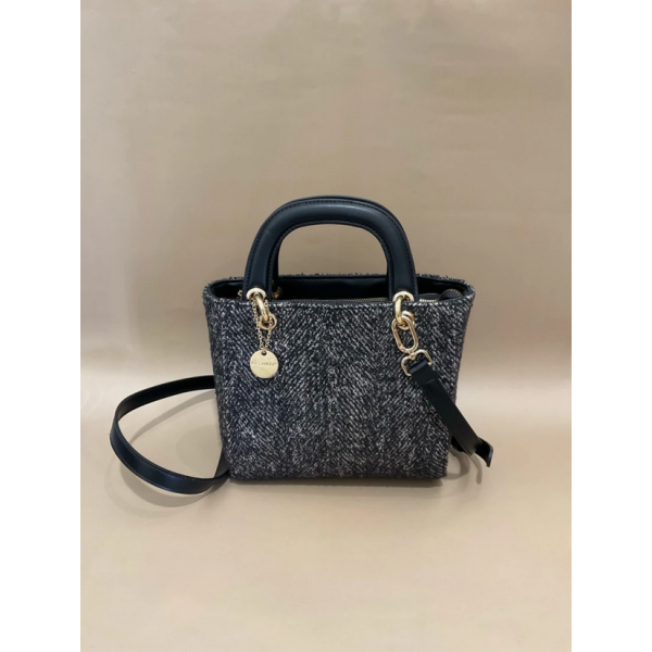 Czarna, elegancka torba damska