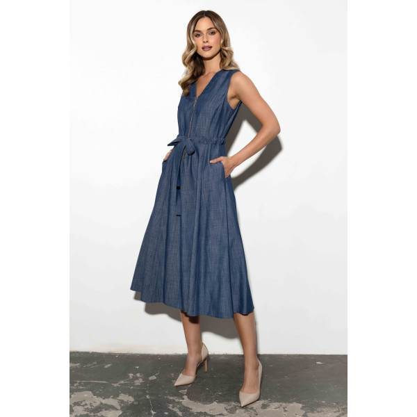 Kobieca, jeansowa sukienka damska TATIANA