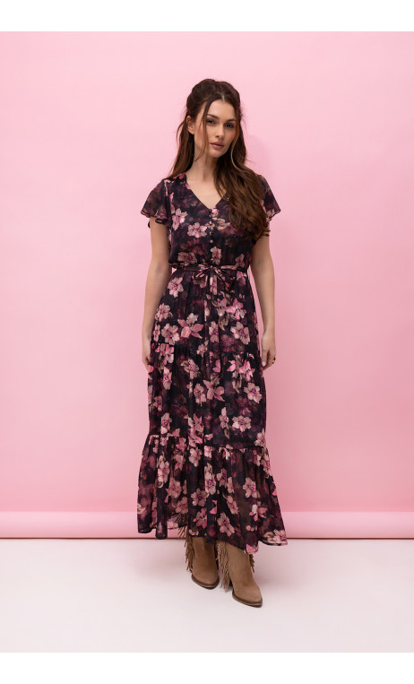 Zwiewna, romantyczna sukienka w kwiaty MISSY