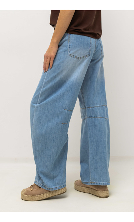 Jeansy damskie typu balloon RICCI