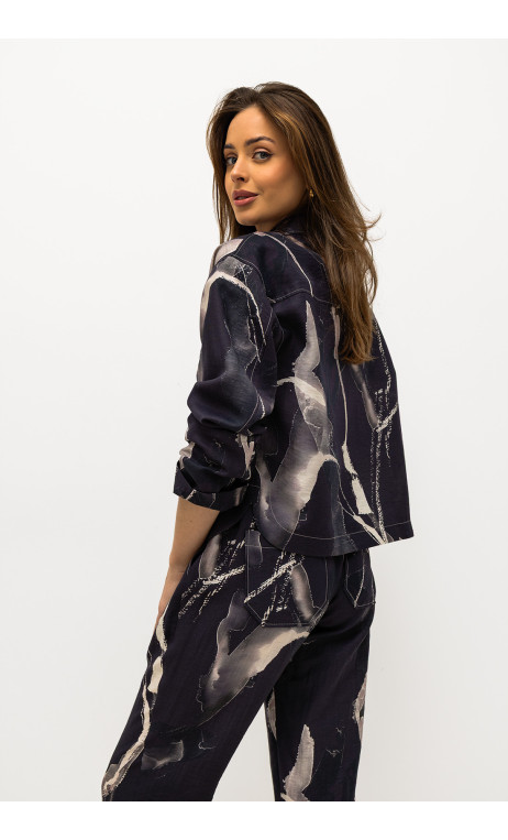 Czarna, lekka kurtka CARACAS