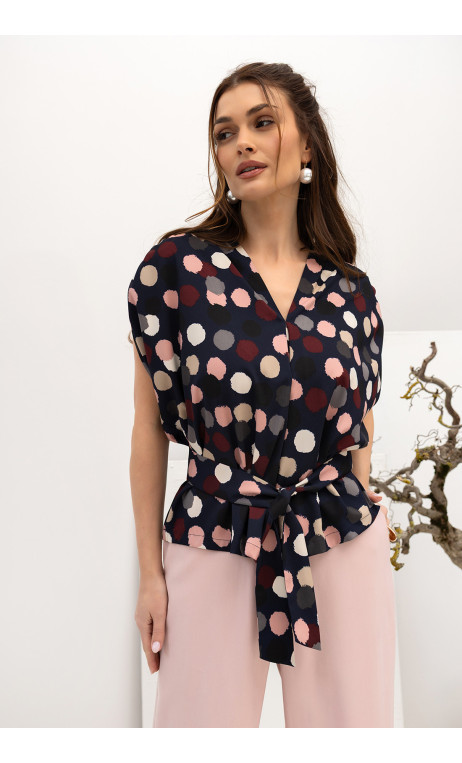 Elegancka, swobodna letnia bluzka MICHALINA
