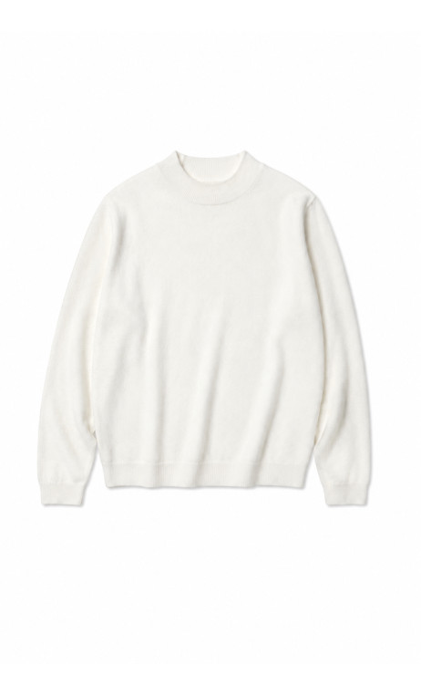Szary sweter typu golf SEL215021