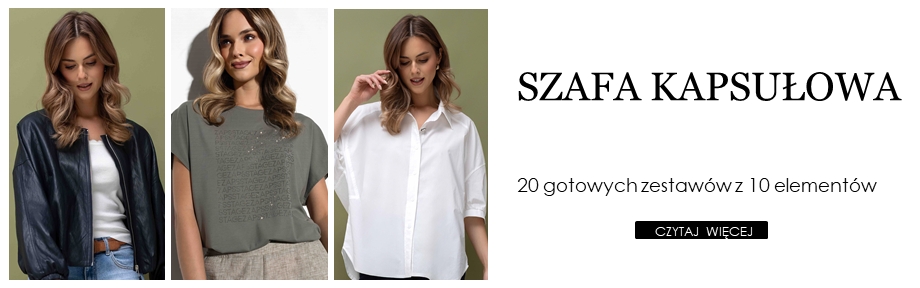 Szafa kapsułowa- 20 gotowych zestawów z 10 elementów