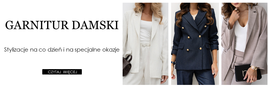 Garnitur damski nie tylko do pracy – stylizacje na co dzień i na specjalne okazje
