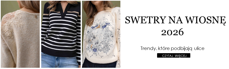 Jakie swetry są modne wiosną 2026?